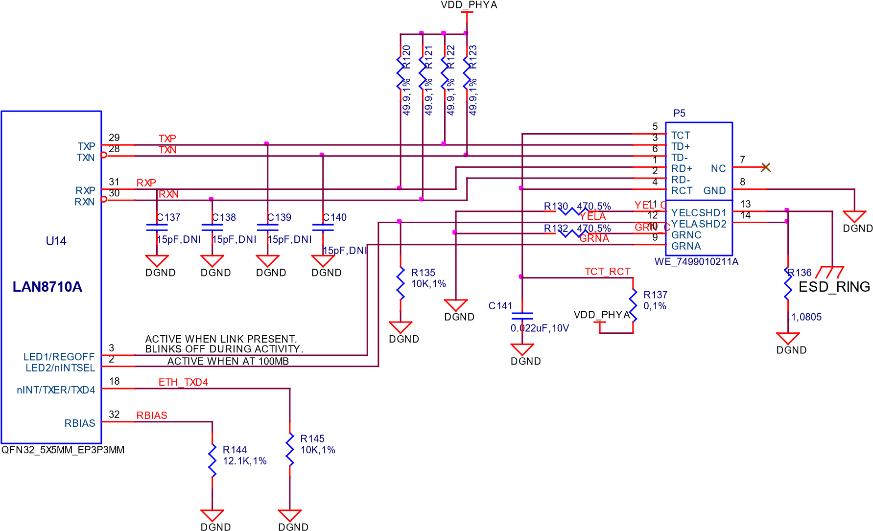 Ethernet Connector Interface